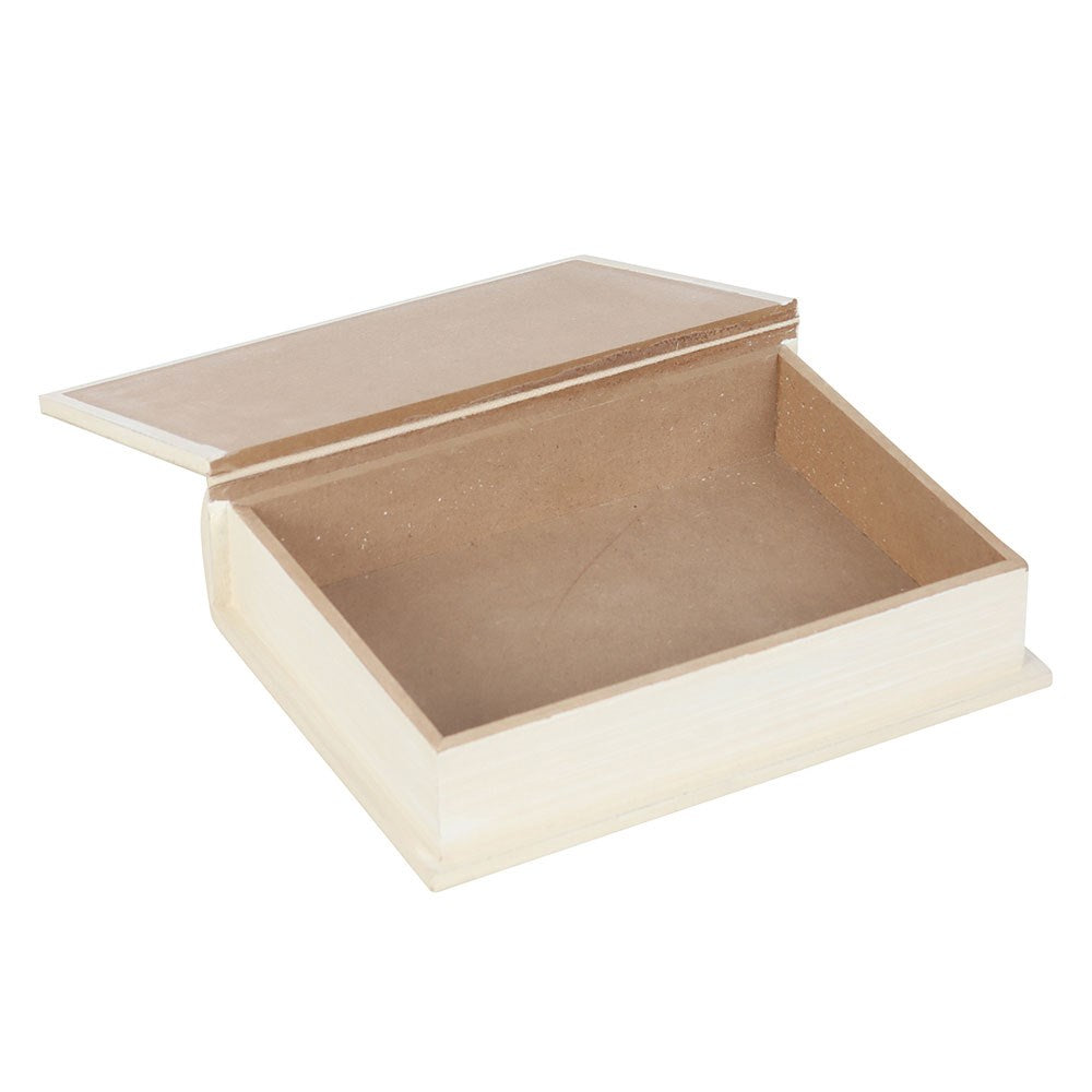 White Book Shaped Storage Box – Good Vibes