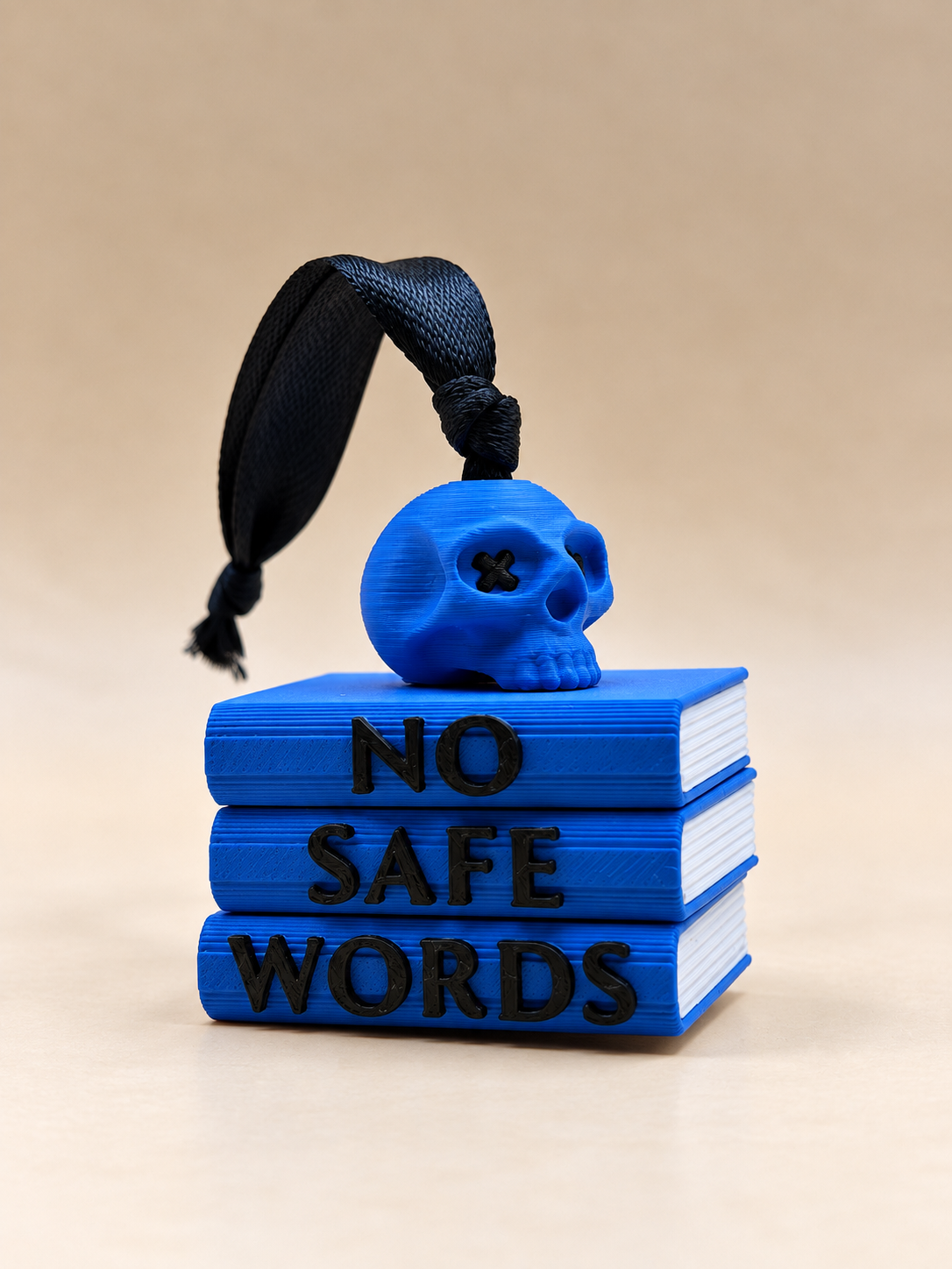 Lights Out Book Stack Ornament