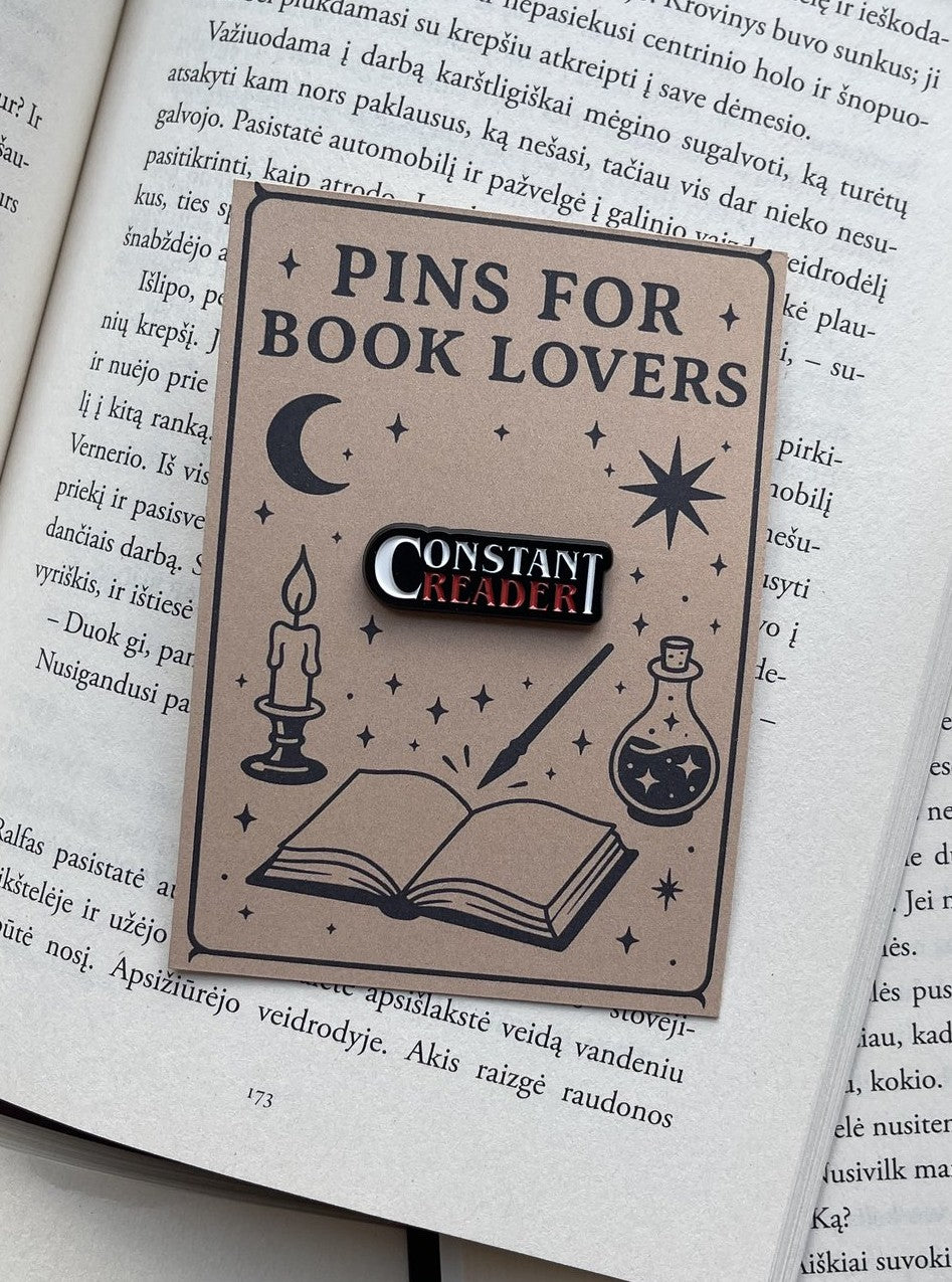 Pins "Constant Reader"