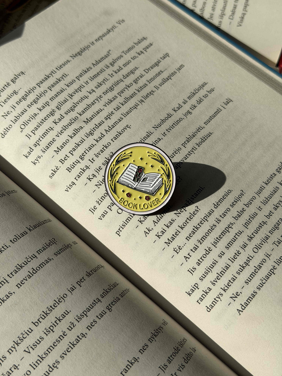 Pins "Booklover"