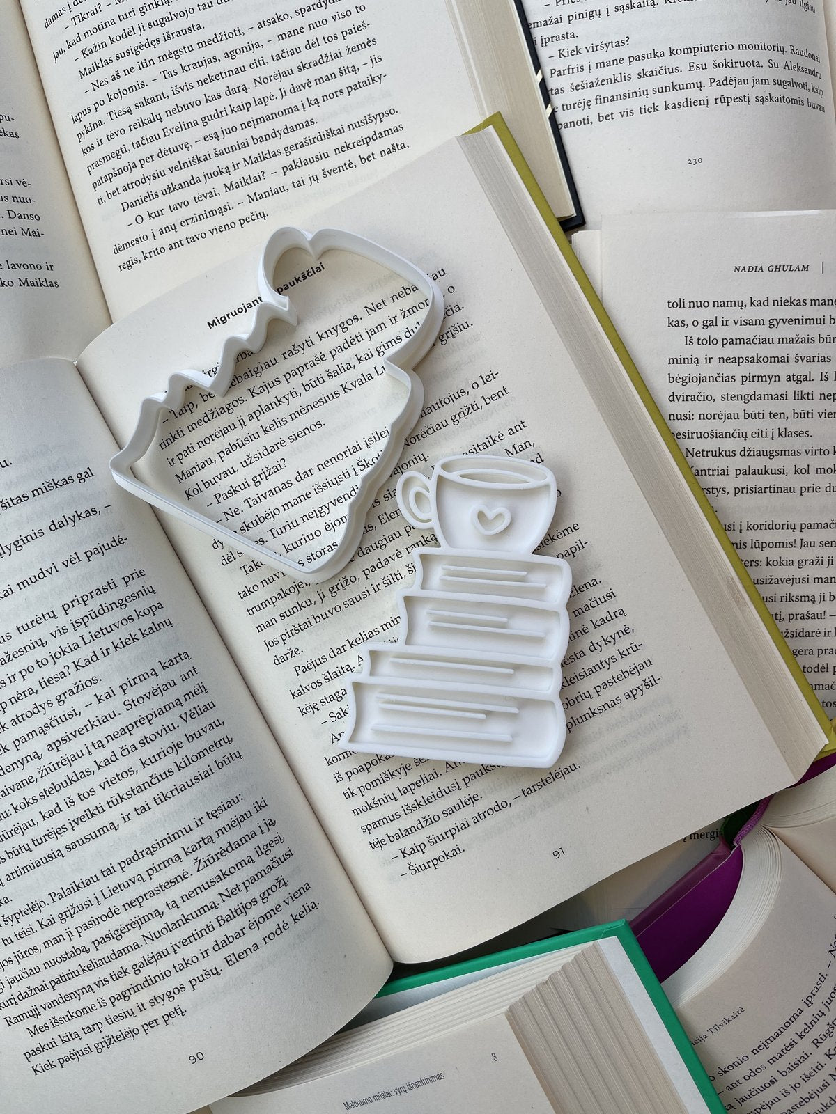 Book Stack Cookie Cutter