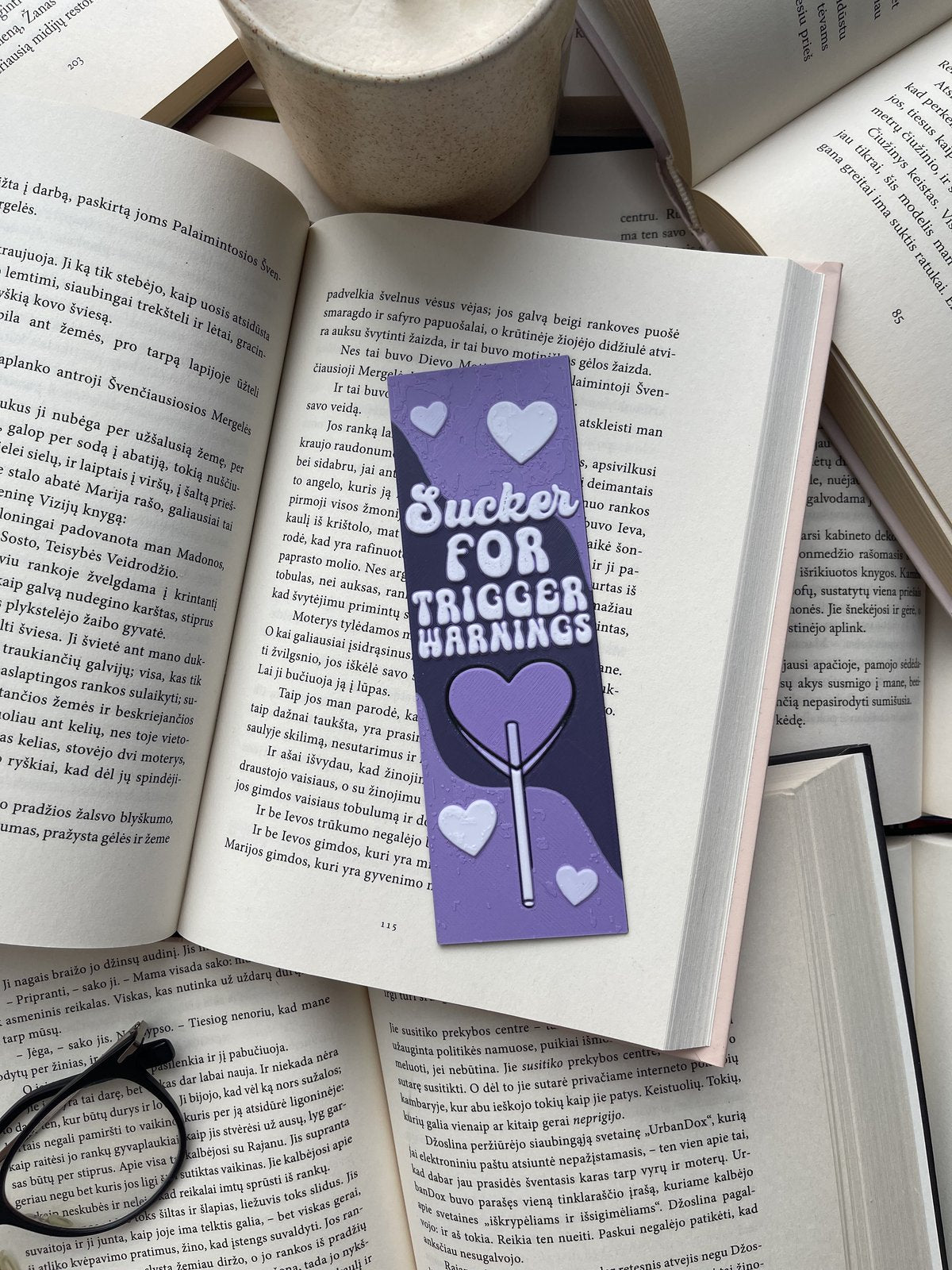 Bookmark “Sucker for Trigger Warnings”