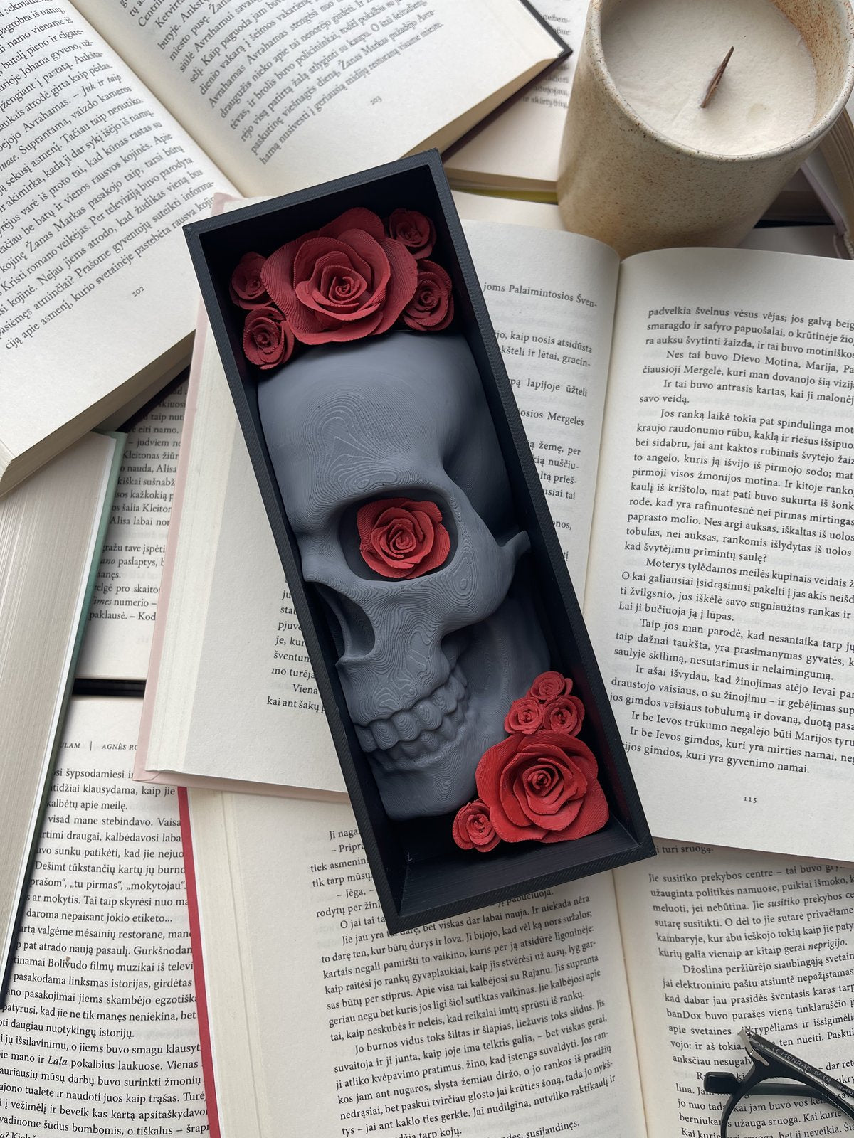 Decor “Rose Skull”