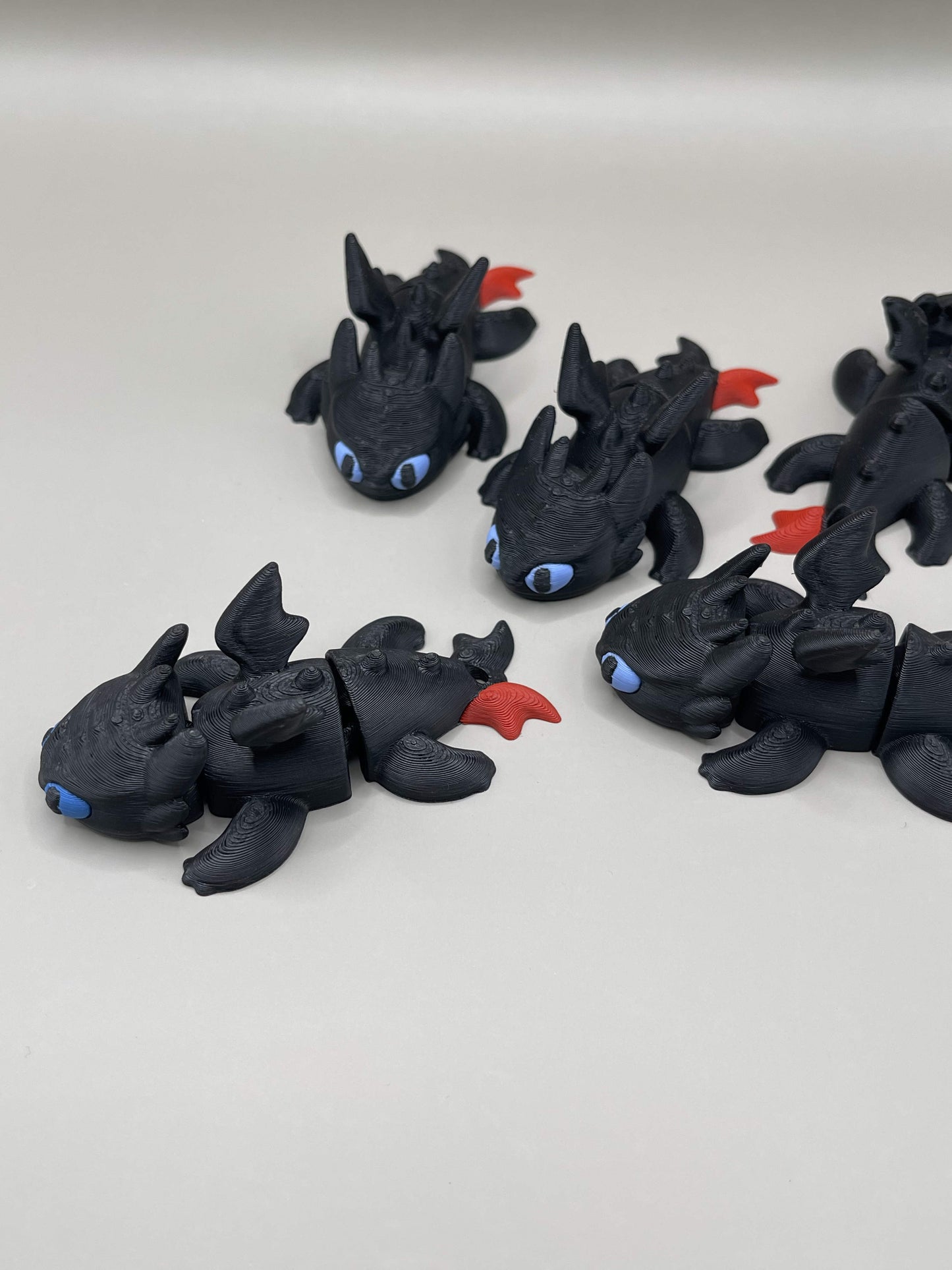 Flexible Dragons – Minor Defect (One-off Pieces)
