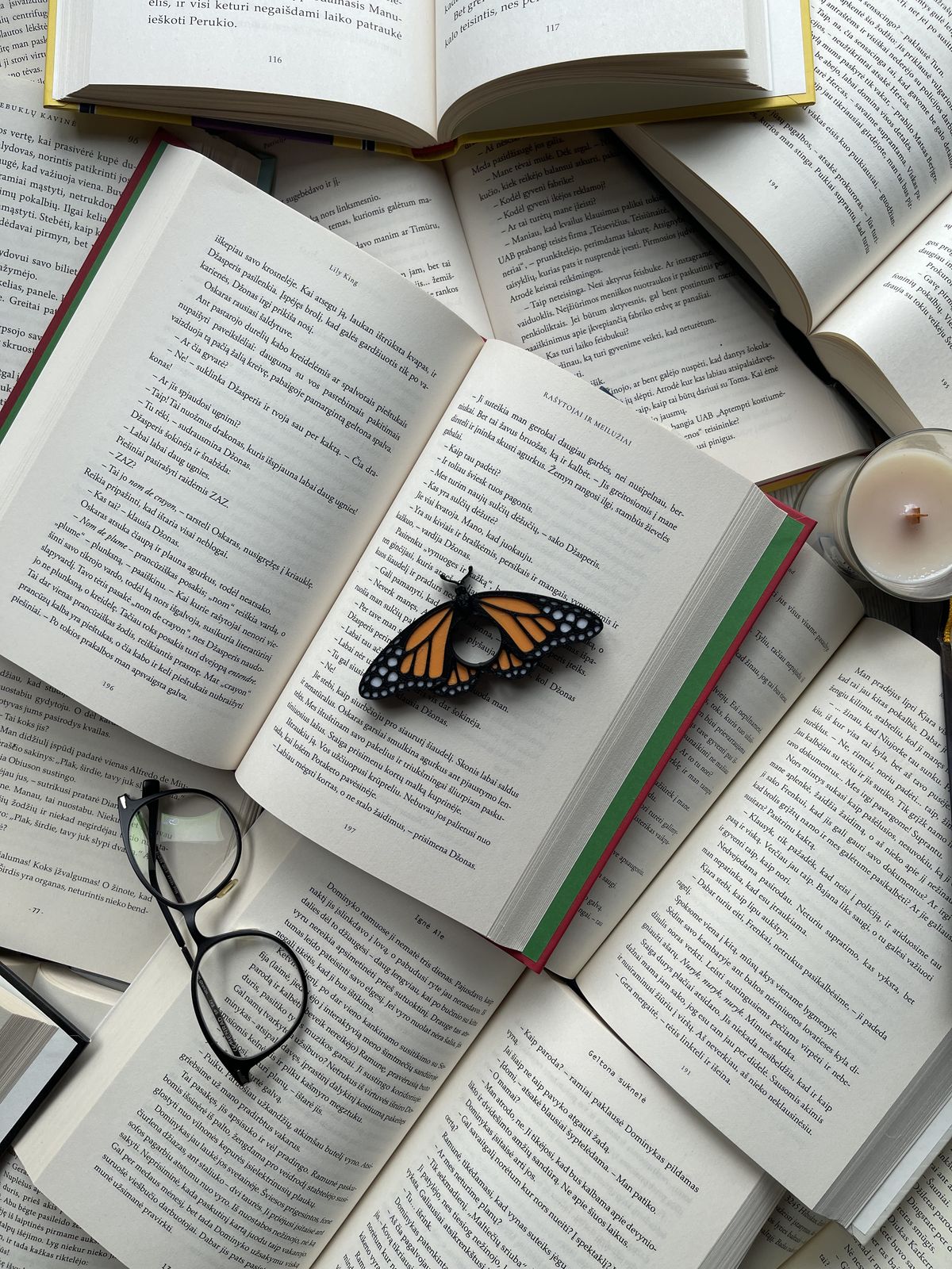 Butterfly Book Page Holder