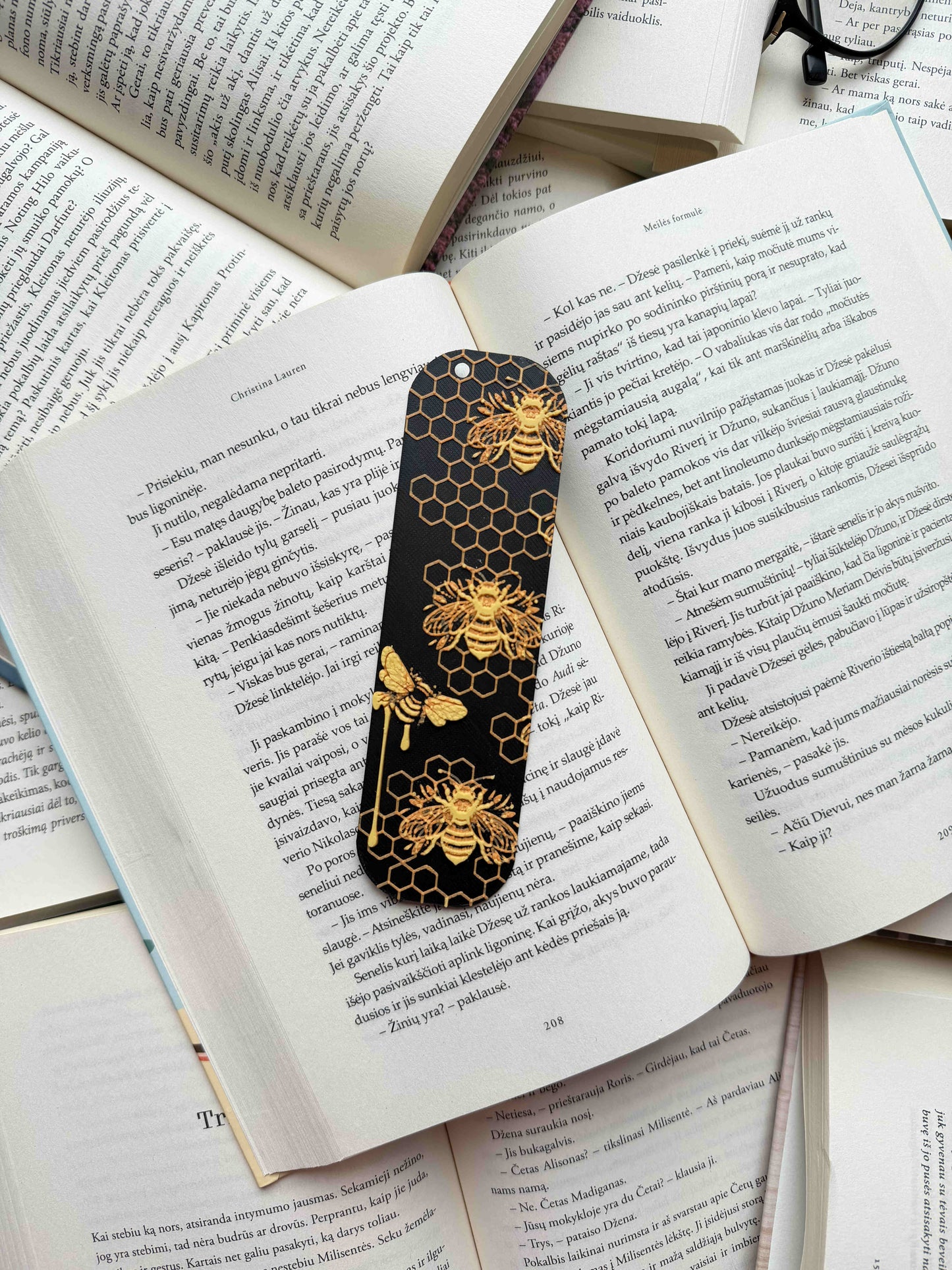 Bookmark "Golden Bees"