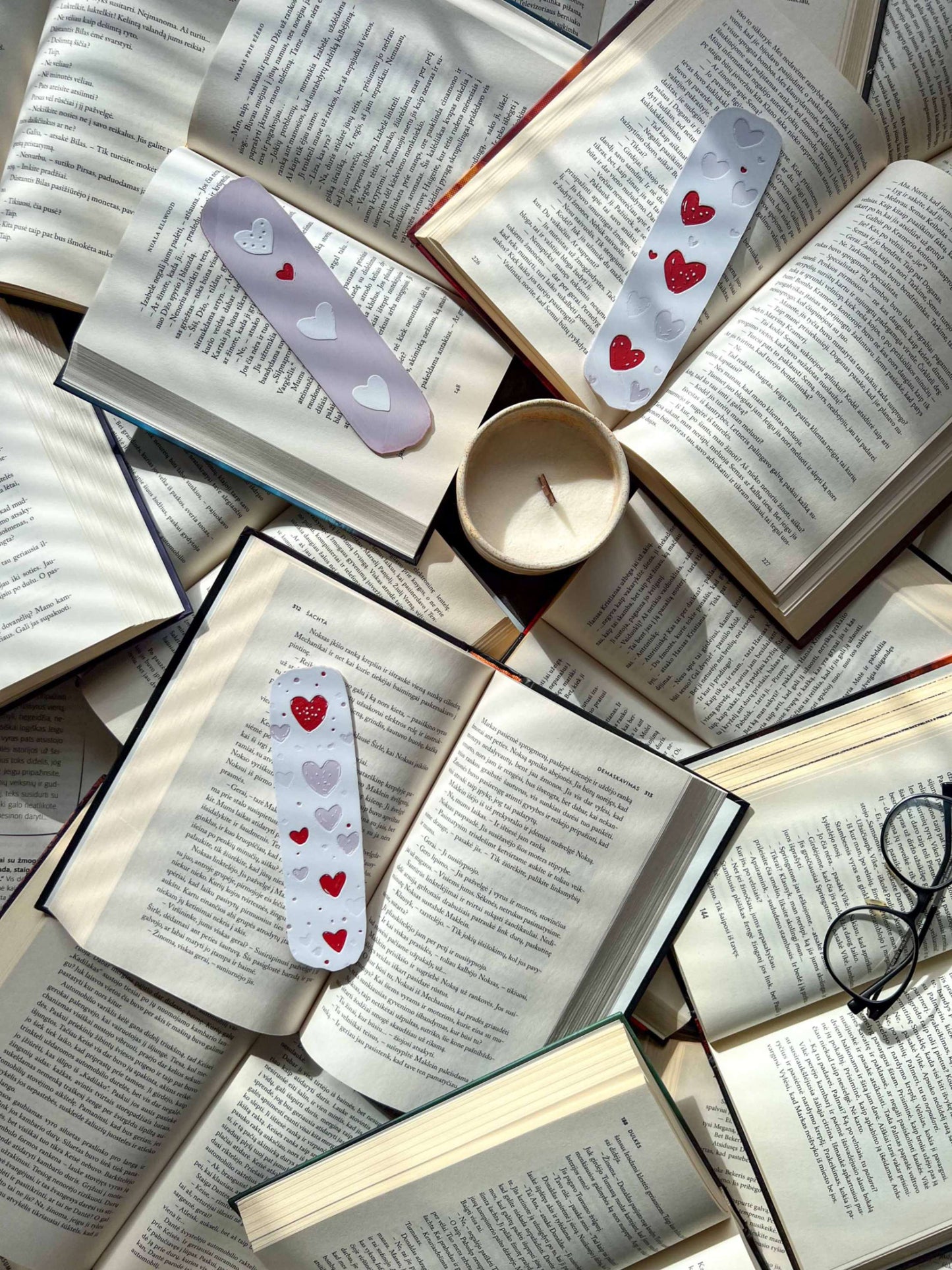 Bookmark "Lovely Hearts"