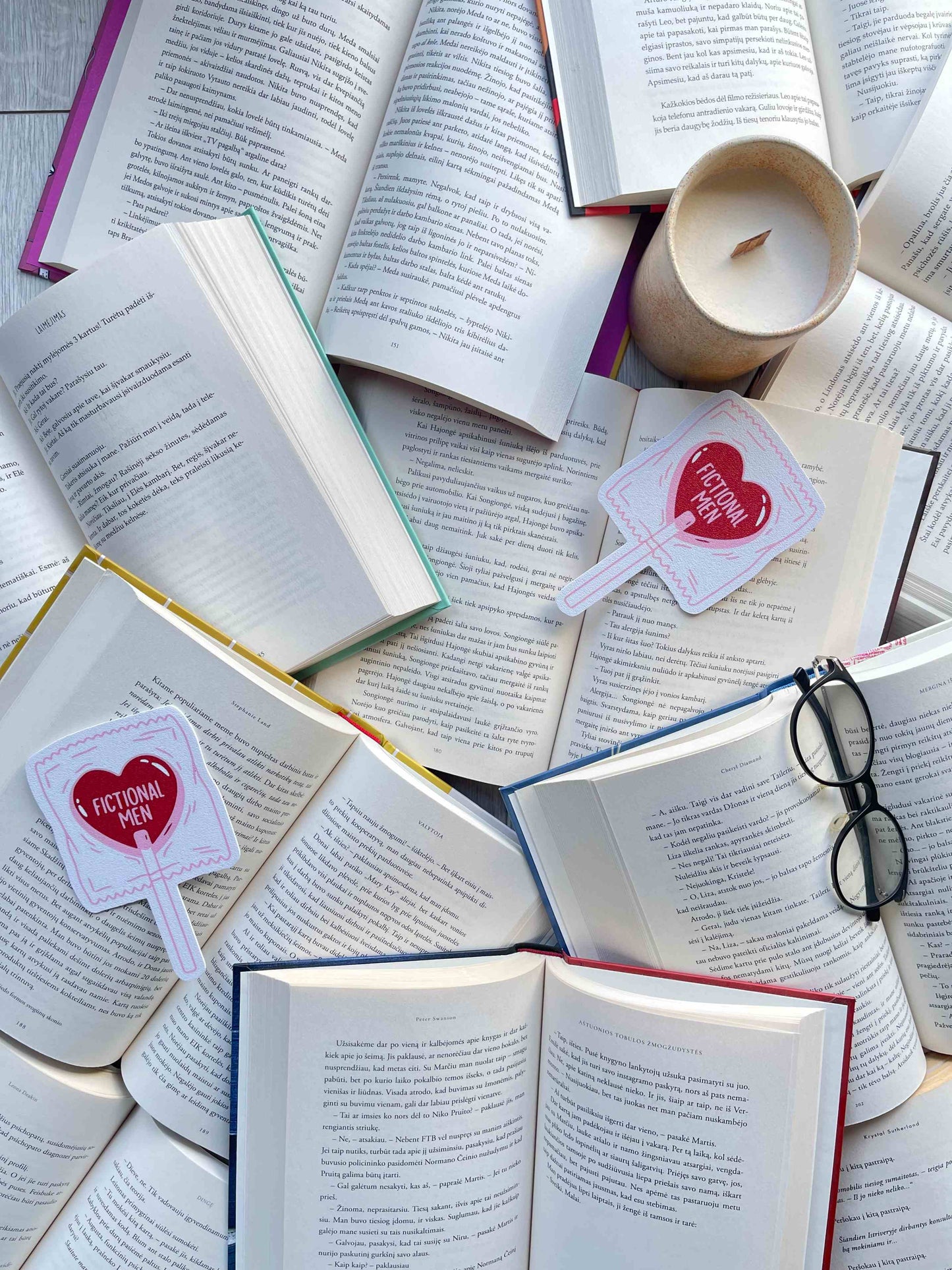 Bookmark "I Love Fictional Men"