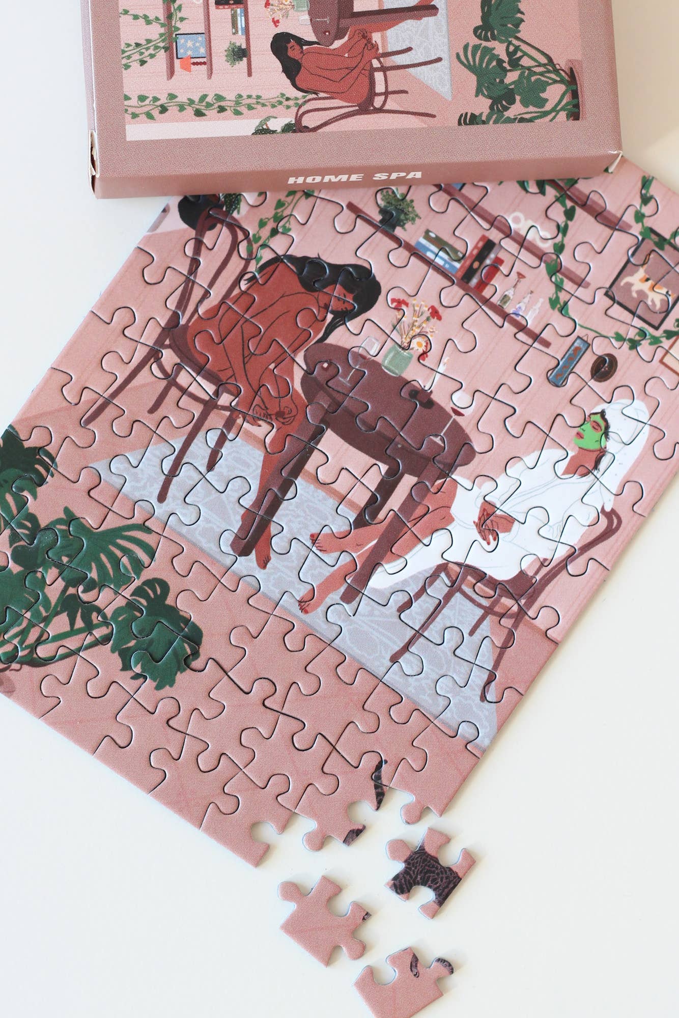 Home Spa Mini-Puzzle, 99 pieces