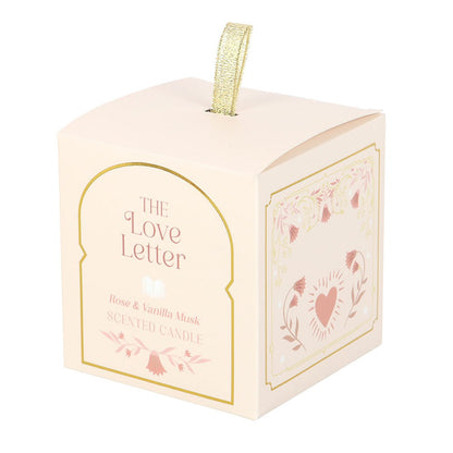 The Love Letter Candle – Rose &amp; Vanilla Musk