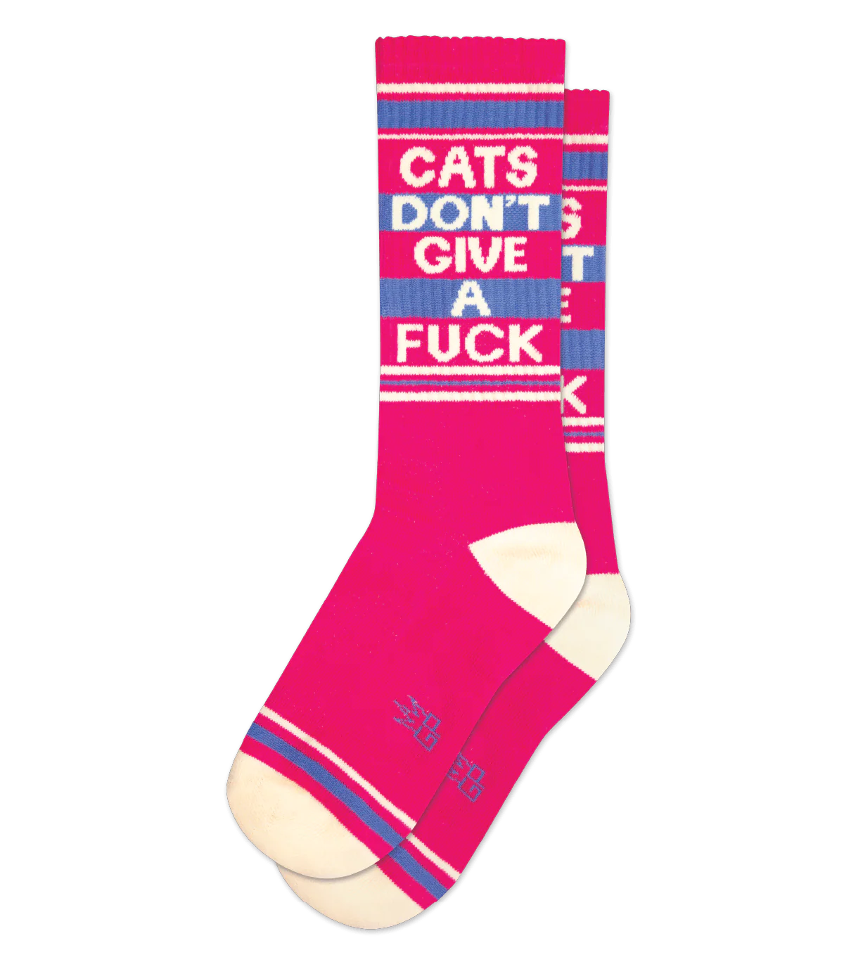 Cats Don’t Give A Fuck Gym Crew Socks