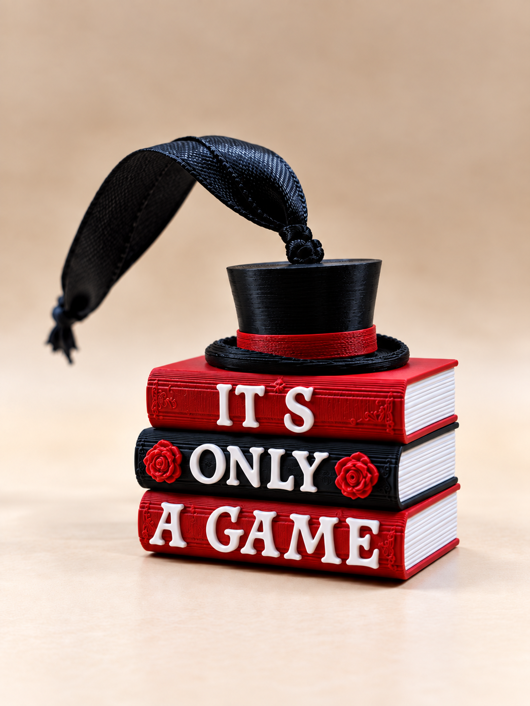 Caraval Book Stack Ornament