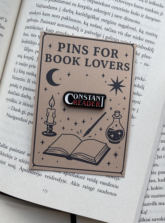 Pins "Constant Reader"