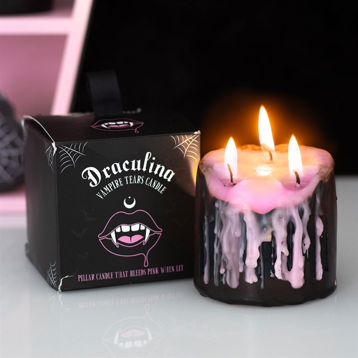 Pink Vampire Tears Candle