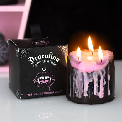 Pink Vampire Tears Candle