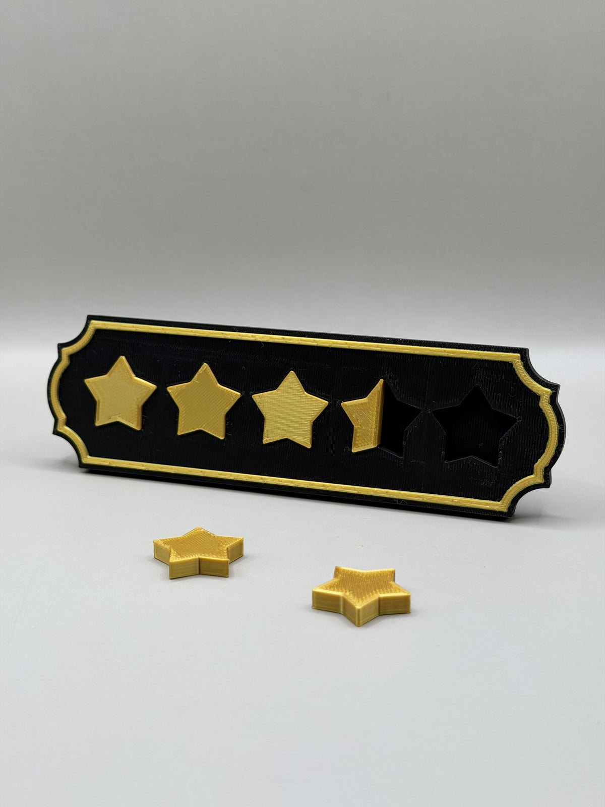 Bookshelf Sign "Star Rating"