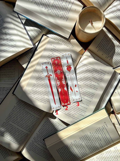 Bookmark "Blade & Blossom"