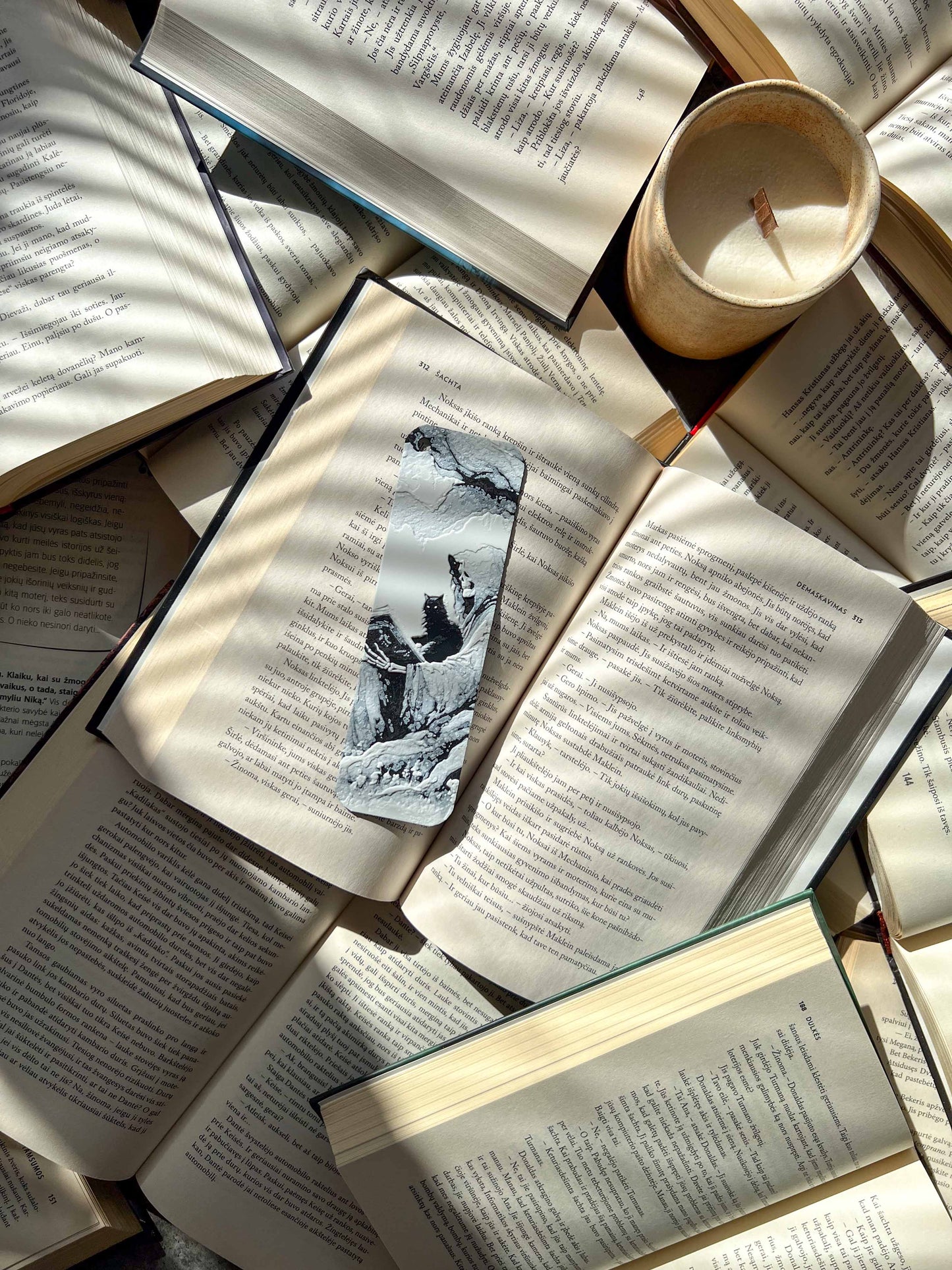 Bookmark "Tales of Grim and Cat"