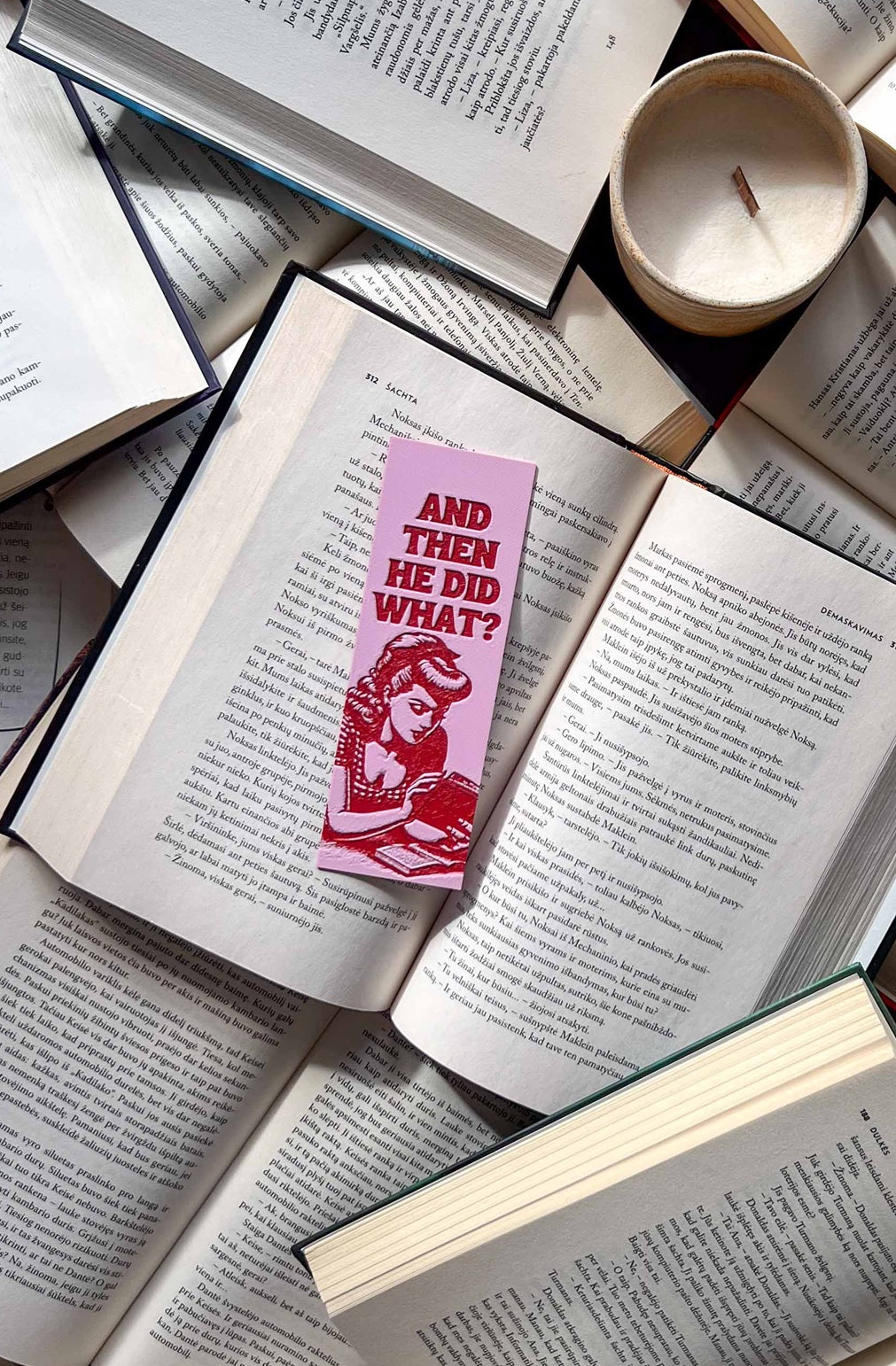 Bookmark "And then he did what?"