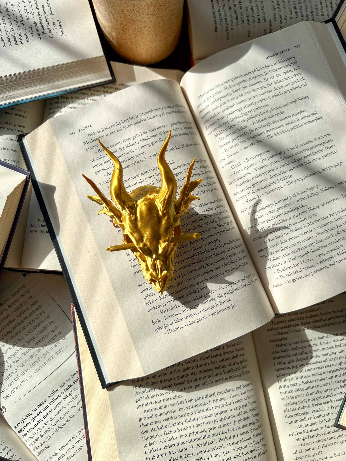 Hair Pin Dragon head