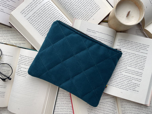 Teal Pages – E-Reader Sleeve