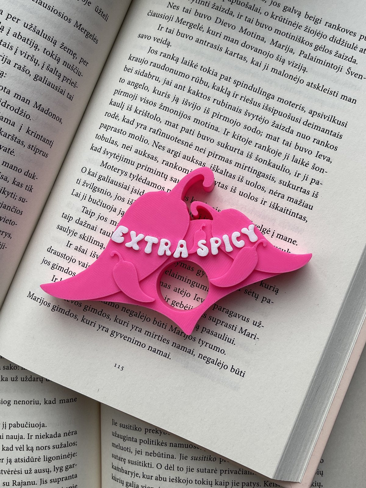 Extra Spicy – Book Page Holder