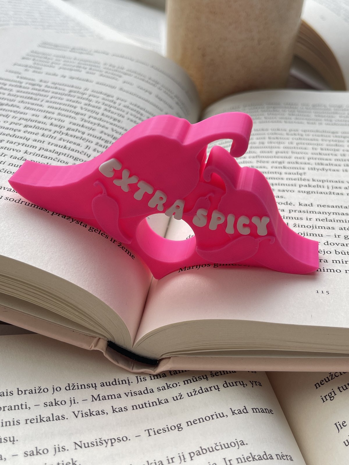 Extra Spicy – Book Page Holder