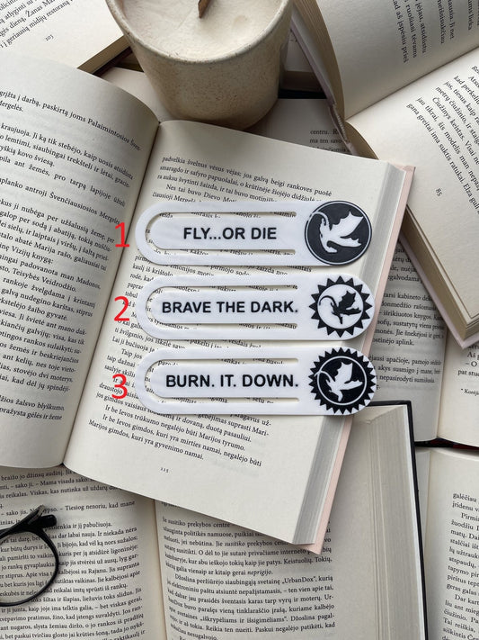 Fly or Die – Bookmark