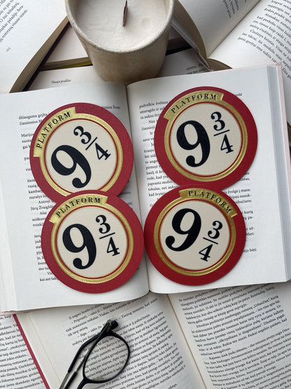 Coaster Set “Platform 9¾”