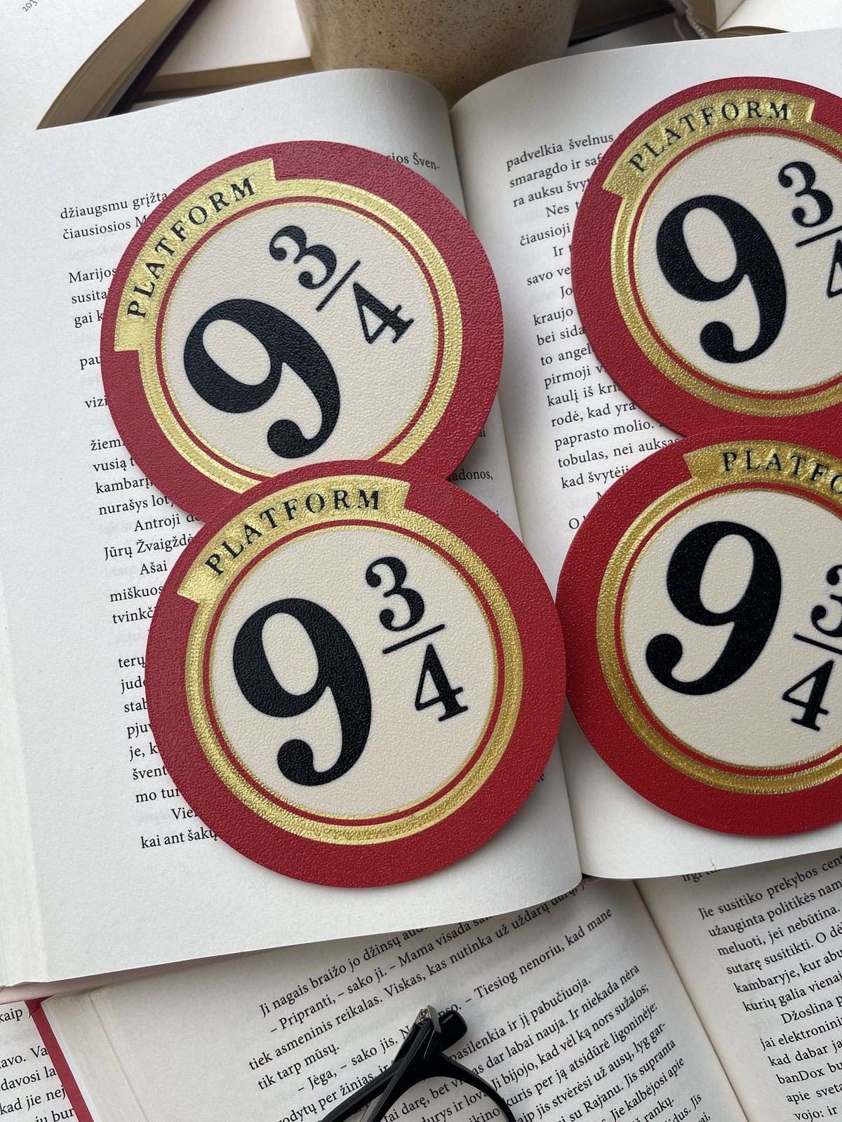 Coaster Set “Platform 9¾”