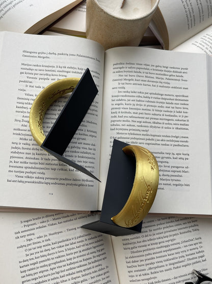 Bookend Set “The One Ring”