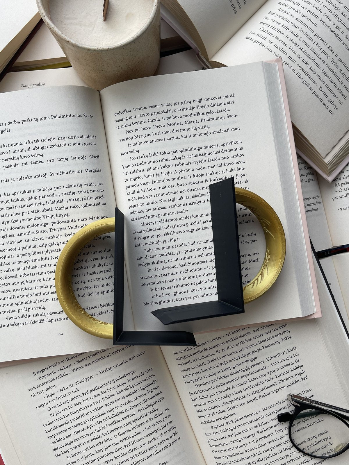 Bookend Set “The One Ring”