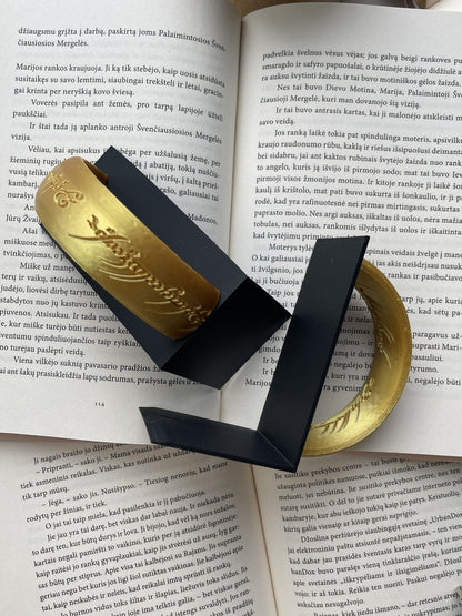 Bookend Set “The One Ring”