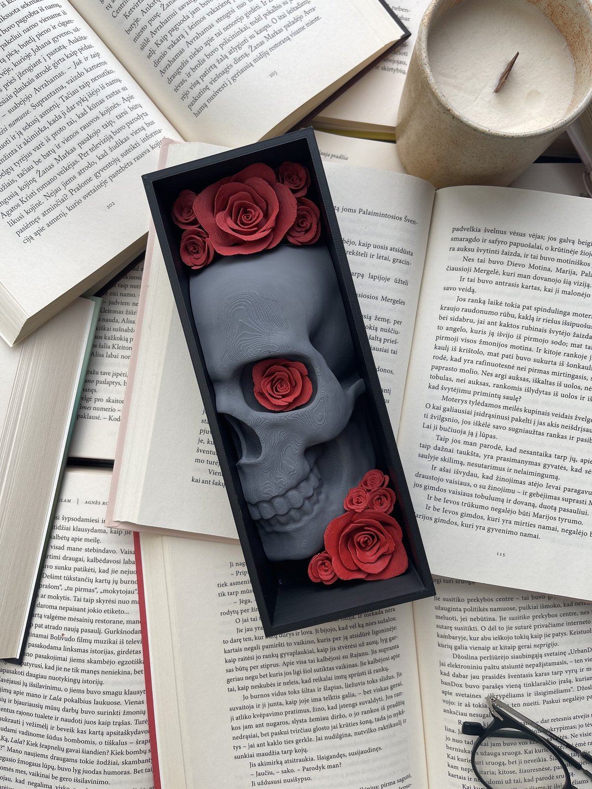 Decor “Rose Skull”