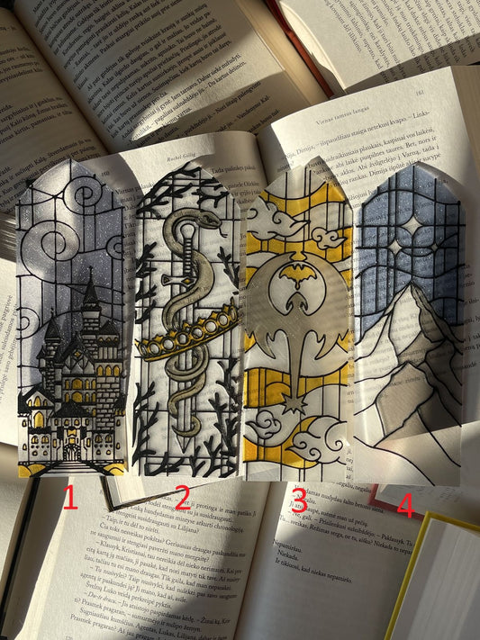 Stained Glass Windows for Booknook Decor