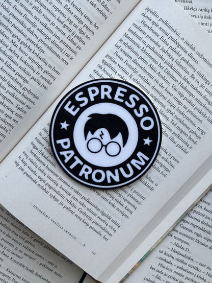 Coaster set of 3 "Espresso Patronum"