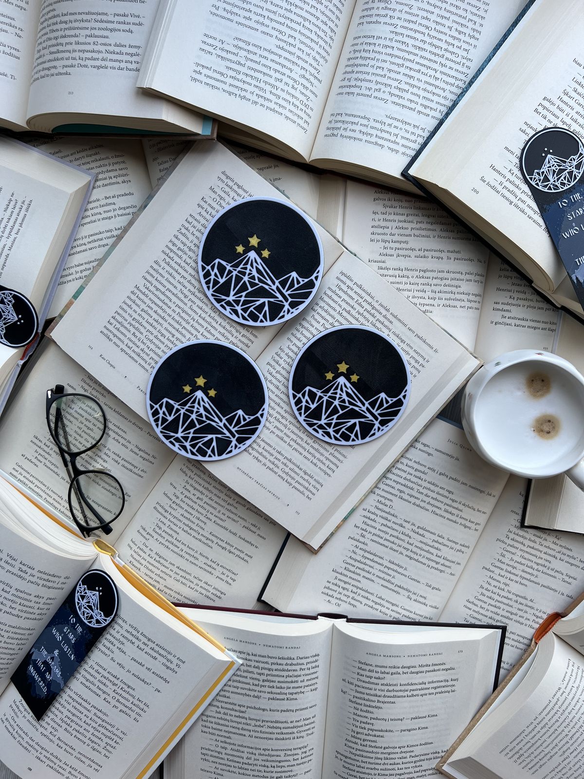 Coaster set of 3 "ACOTAR"