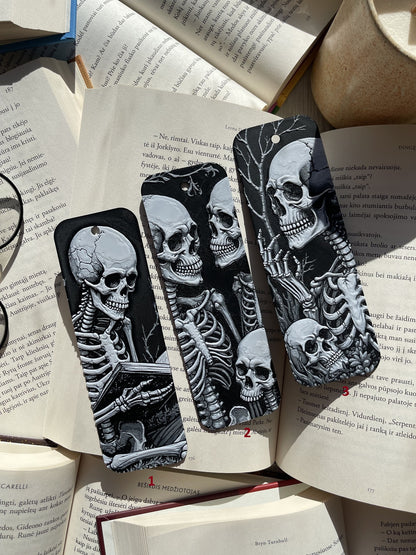 Bookmark "Skeleton Life"