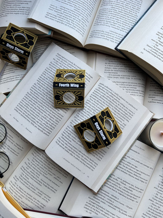 Fourth Wing Hair Pin