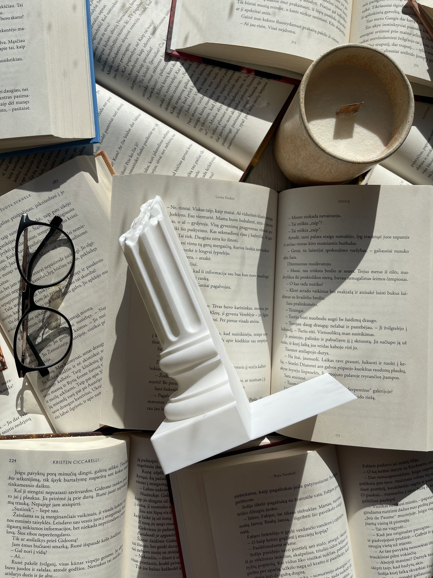 Bookend "Broken Column"