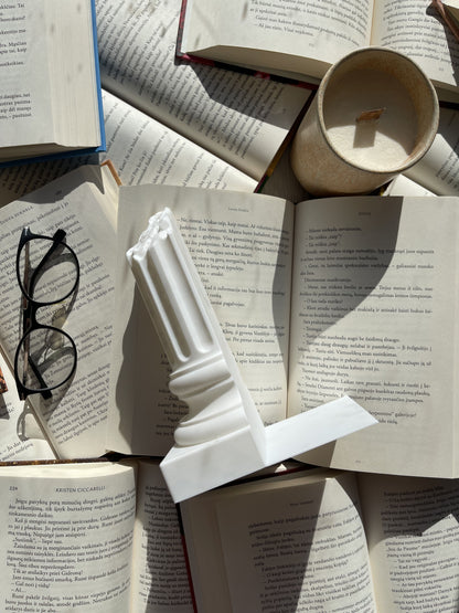 Bookend "Broken Column"