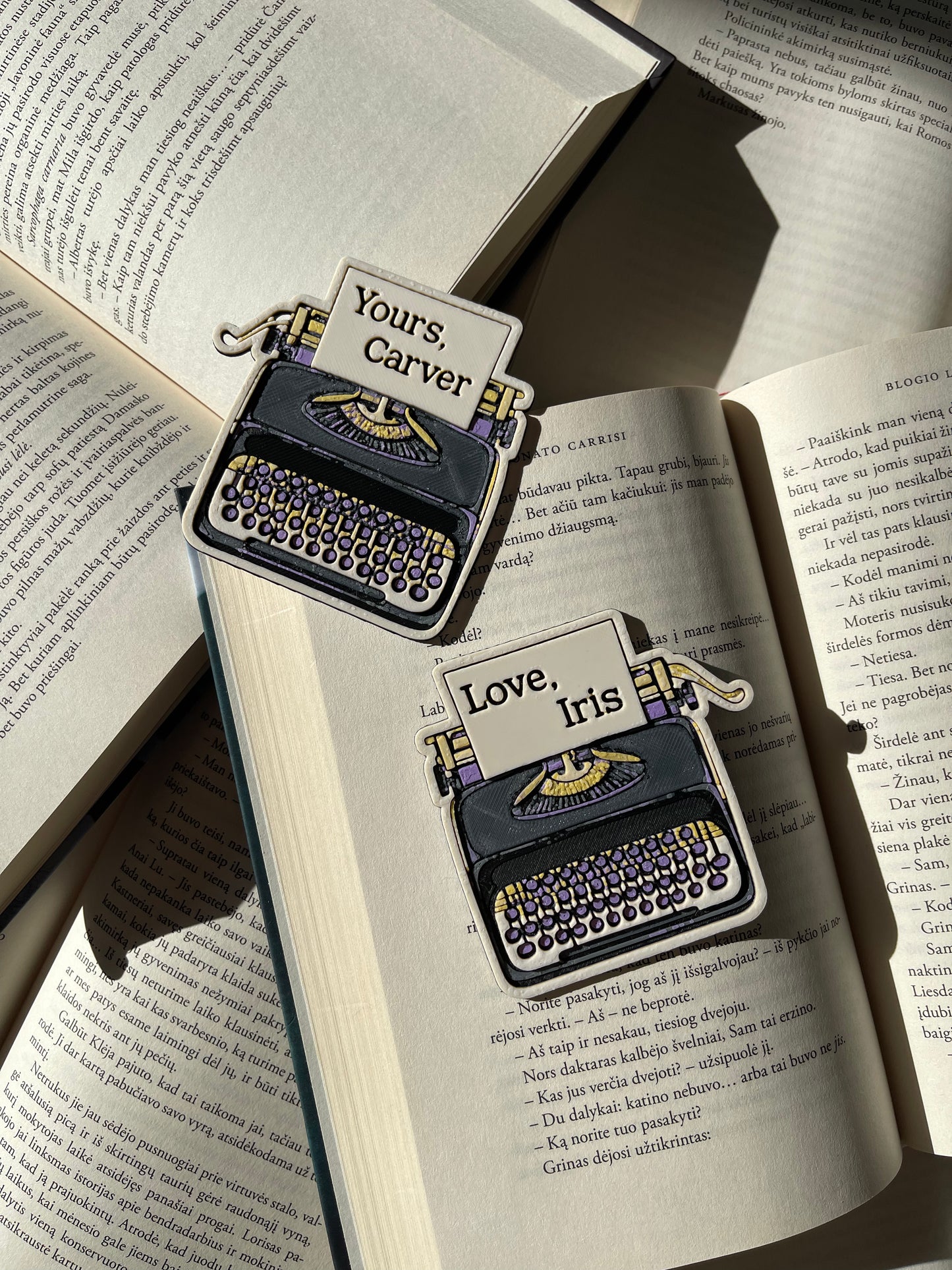 Bookmark Set “Typewriter Notes”