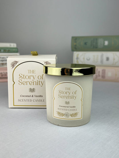 The Story of Serenity Candle – Coconut & Vanilla