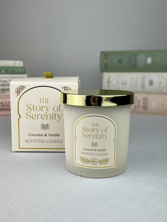 The Story of Serenity Candle – Coconut & Vanilla