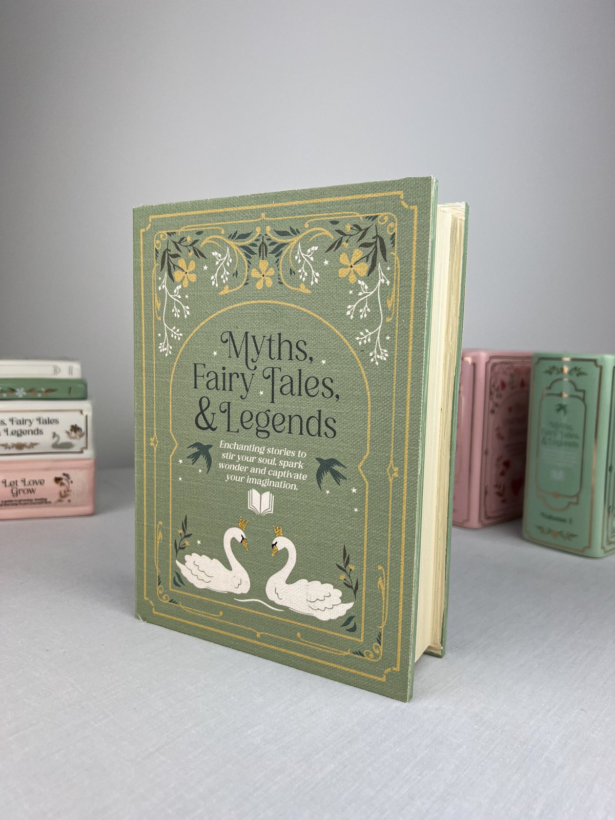 Green Book Shaped Storage Box – Myths, Fairy Tales & Legends