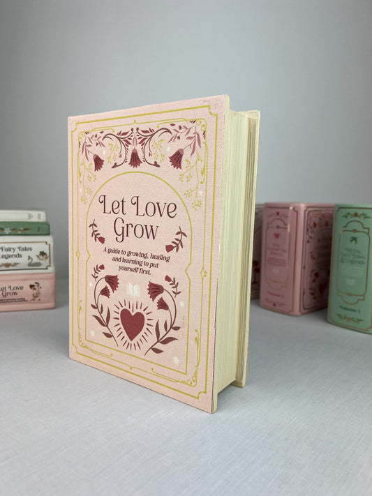 Pink Book Shaped Storage Box – Let Love Grow