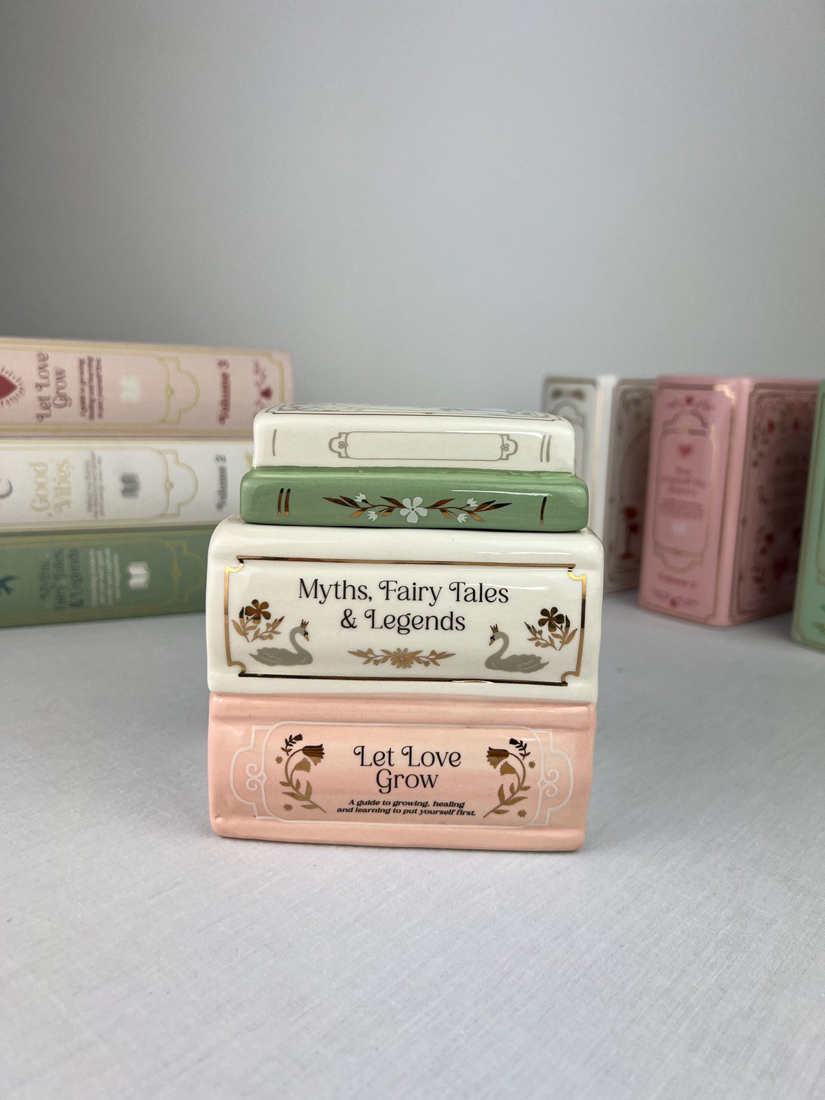 Book Stack Oil Burner