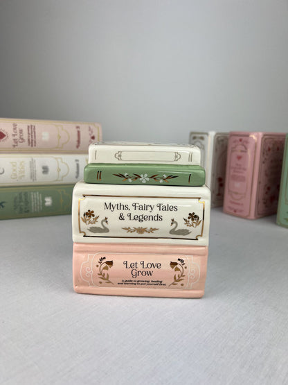 Book Stack Oil Burner