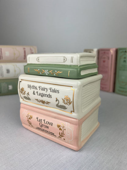 Book Stack Oil Burner