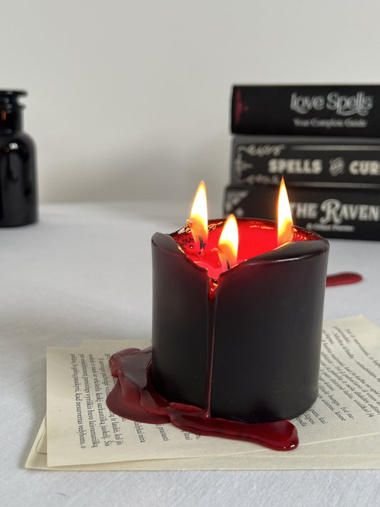 Vampire Blood Pillar Candle